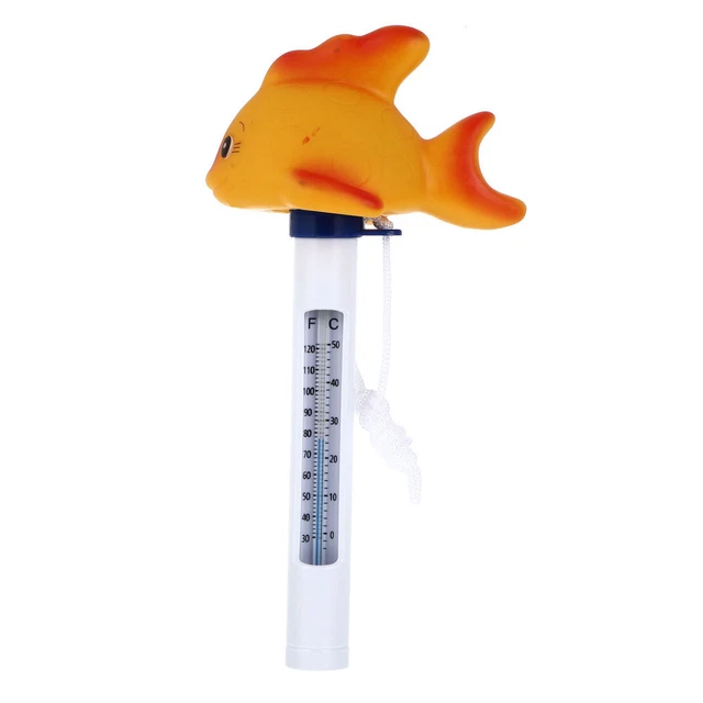 SCHWIMM POOL SCHWIMM Temperatur Gauge Cartoon Pool Schwimmen Pool Teich