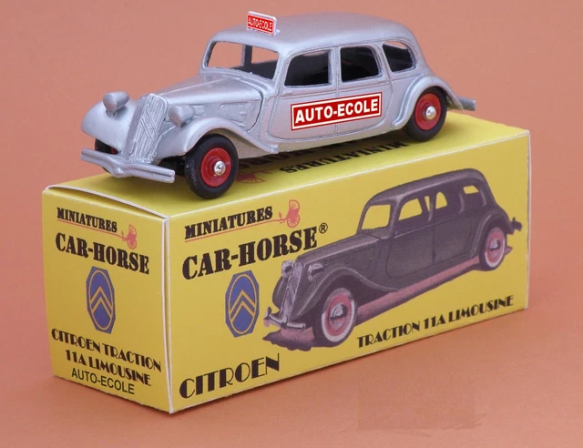 Miniature Voiture Citroën DS 19 – DDE Autoroutes – Style Dinky – Etat Neuf