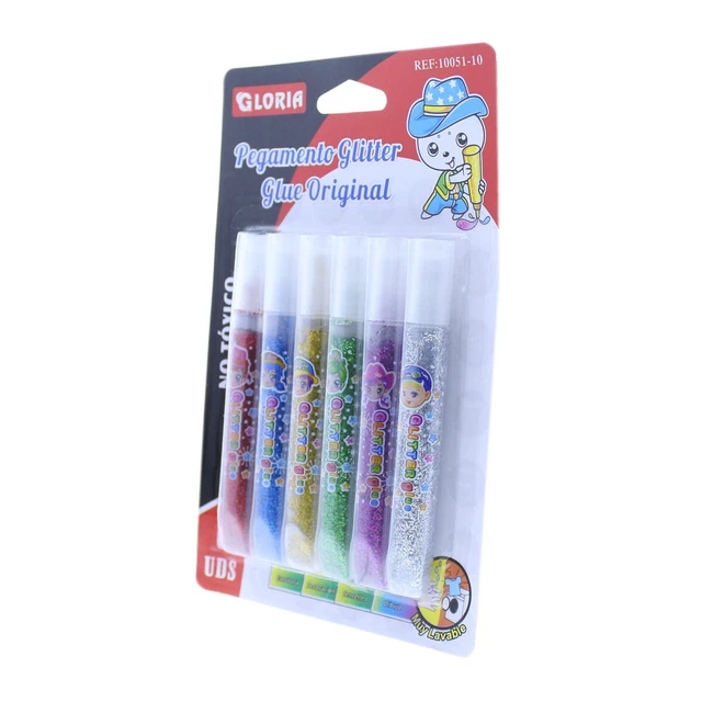 Pegamento Glitter Glue Original 6uds - Grupo K-2 3