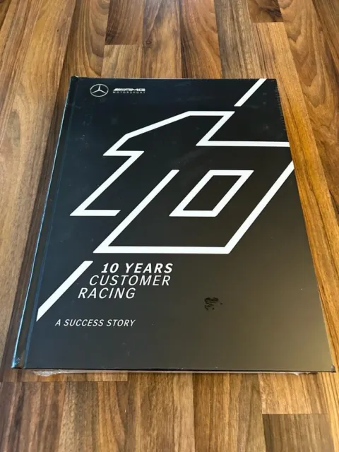 Buch 10 years customer racing Mercedes AMG, original verschweißt