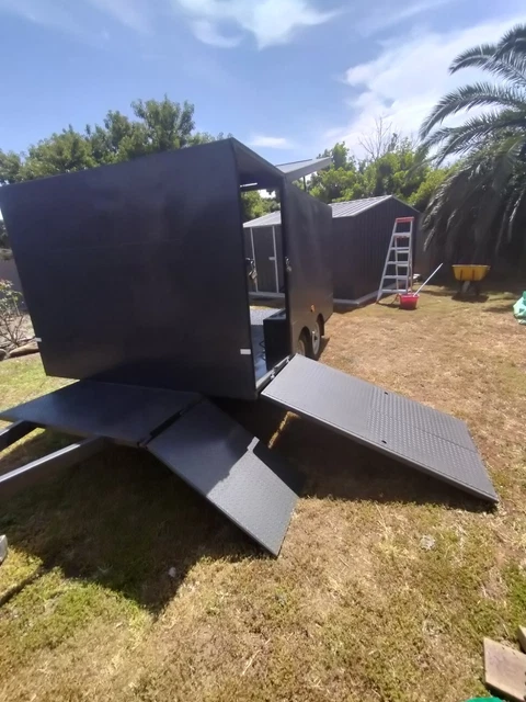 Custom Made Enclosed Tandem Trailer