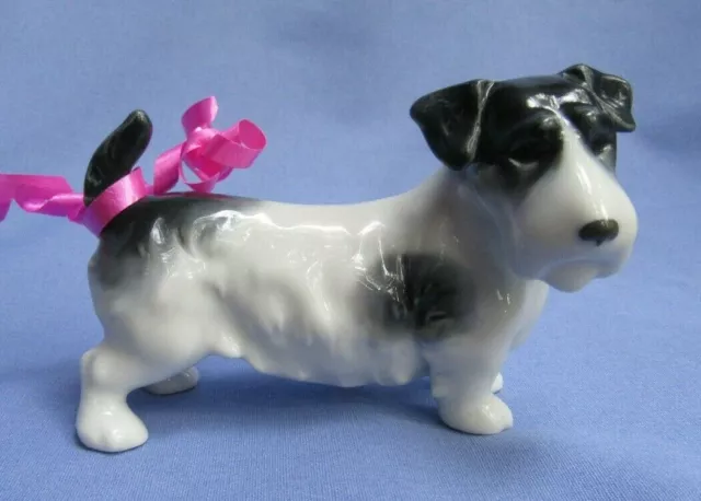 SEALYHAM CESKY TERRIER METZLER ORTLOFF GERMANY MO DOG 4" figurine marked