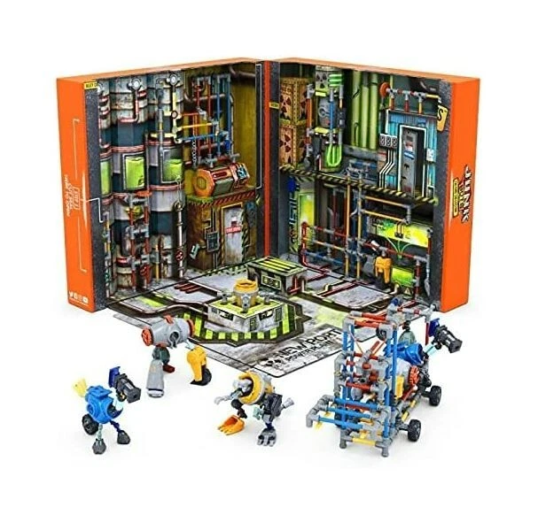 Hexbug Junkbots Large Factory Habitat Metro Sewer System Hexbug Junkbots Large Factory Habitat Metro Sewer System