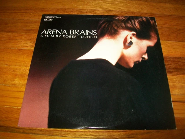 ARENA BRAINS Laserdisc LD A FILM BY ROBERT LONGO VERY RARE RAY LIOTTA STARS!