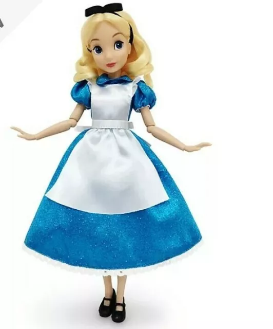 Disney Store Alice in Wonderland Classic Doll, Disney Limited Edition doll, New