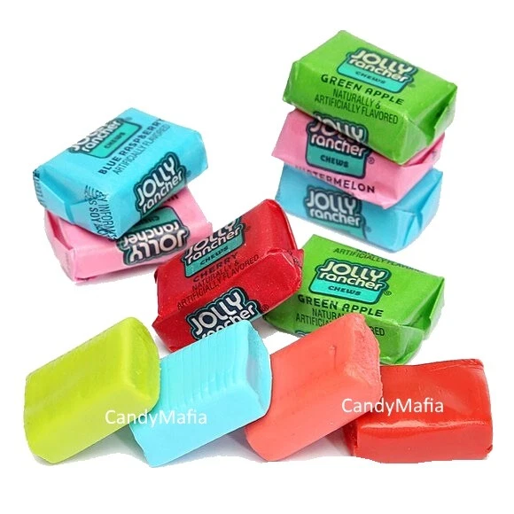 JOLLY RANCHER CHEWS Original Flavors Fruit Chews Bulk Candy 2 pound