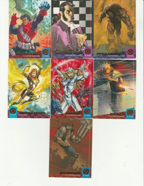 (7) 1994 Fleer Ultra X-Men Marvel lot