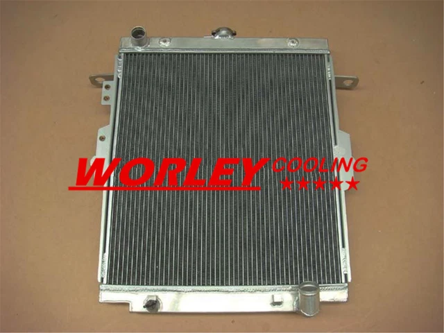 Radiateur Aluminium 56 Mm Pour Chevy Car Street Rod 1940-1941 - Noyau 542x438 Mm - Entrée/Sortie 38/45 Mm