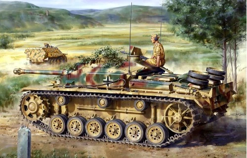 Panzer Poster WW2 WWII GERMAN WEHRMACHT STUG PANZER TANK Military War Poster Print 2 ...