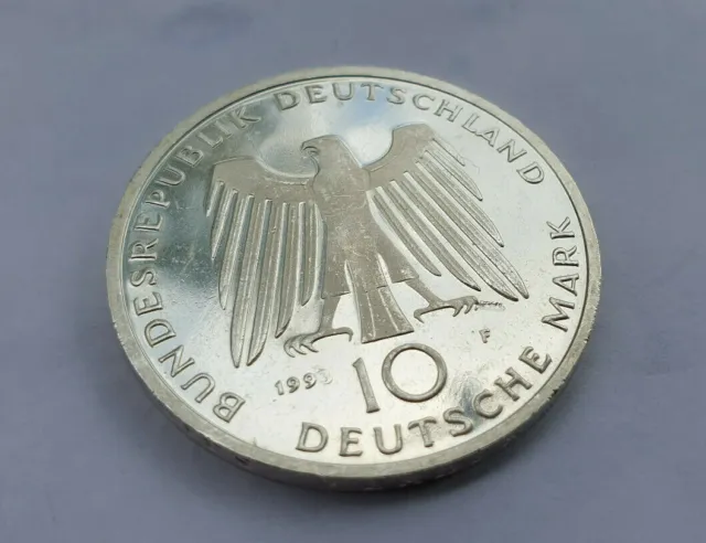 10 Deutsche Mark Gedenkmünze Silber 1000 Jahre Potsdam 1993 F Fehlprägung 2