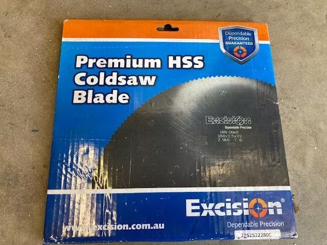 Excision Cobalt Co5 Cold Saw Blade  275mm HSS 280 Tooth 32mm Bore 275Z HSS-E