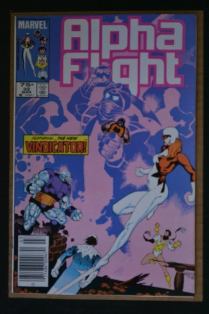 Alpha Flight # 32 : Very Fine/Near Mint : March 1986 : Marvel Comics