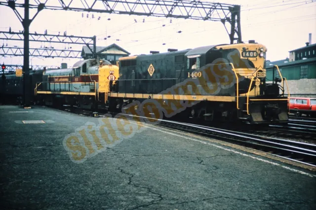 Vtg Duplicate Train Slide 1400 Erie Engine X6P102