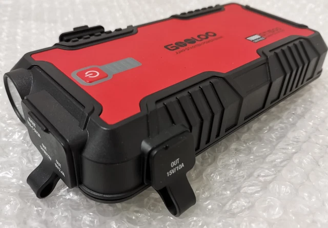 Gooloo GE1500A Car Jump Starter Booster Pack con 1500 amp corrente di picco