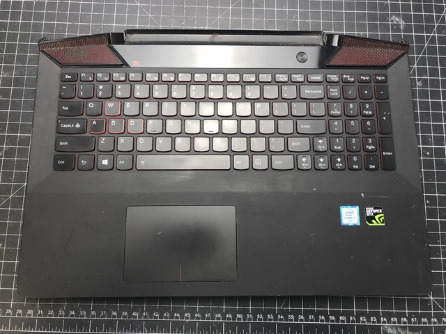 Lenovo Ideapad Y700-15ISK Palmrest Keyboard Touchpad AP0ZF000300 Read #me292