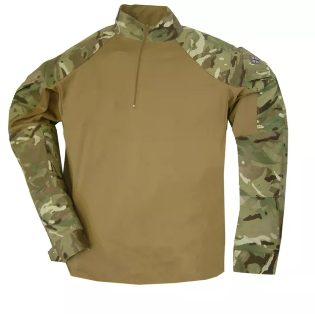 Genuine British Army Surplus Issue Moisture Wicking MTP UBACS Camo Combat Shirt