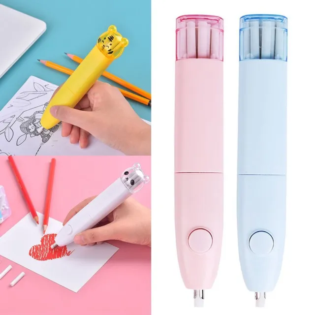 Pencil Eraser Correction Tools Rechargeable/Battery Powered Electric Eraser
