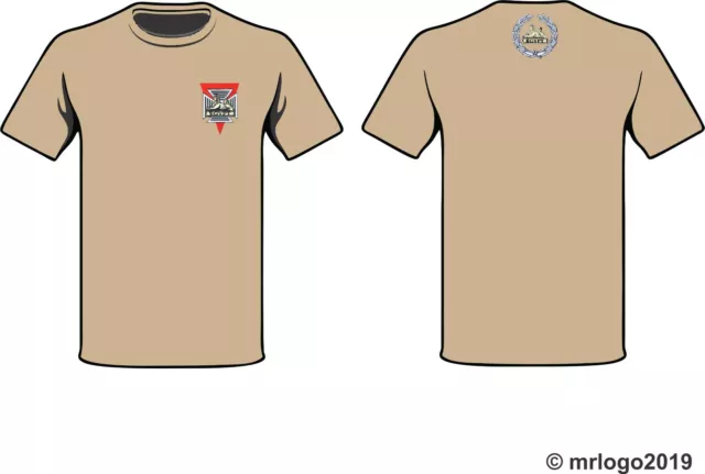 (RGBW) Royal Gloucester Berkshire Wiltshire Regiment, branded tee-shirt