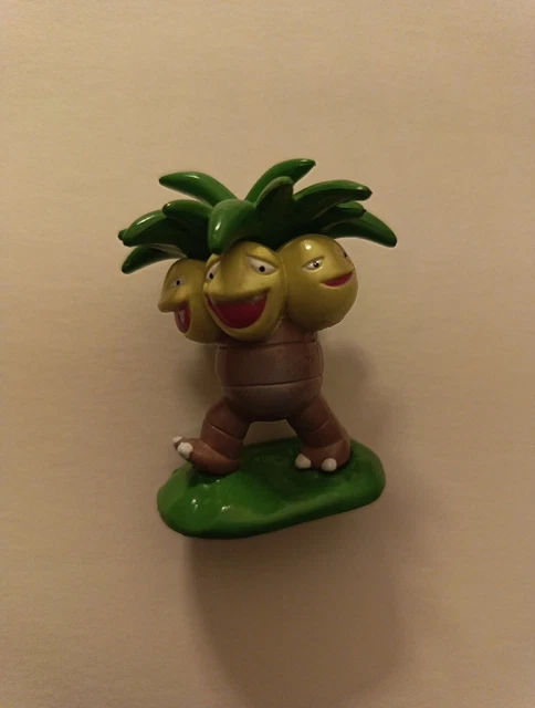 Figurine Pokémon Noeunoeuf (Exeggcute) Rose Pâle - Marque Tomy, Matière PVC - Occasion