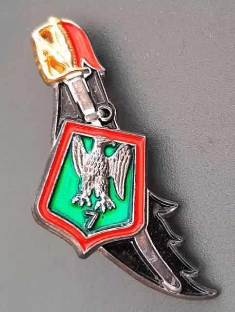 Insigne Badge 7° RCC Chasseurs à Cheval Cavalerie RETIRAGE ATLAS ARTHUS BERTRAND