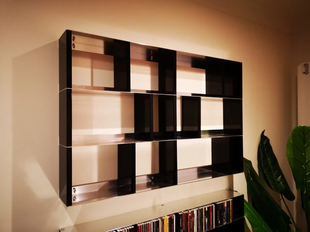 Habitat Wall DVD Rack Designed by S Spiteri. Matching CD rack also for sale