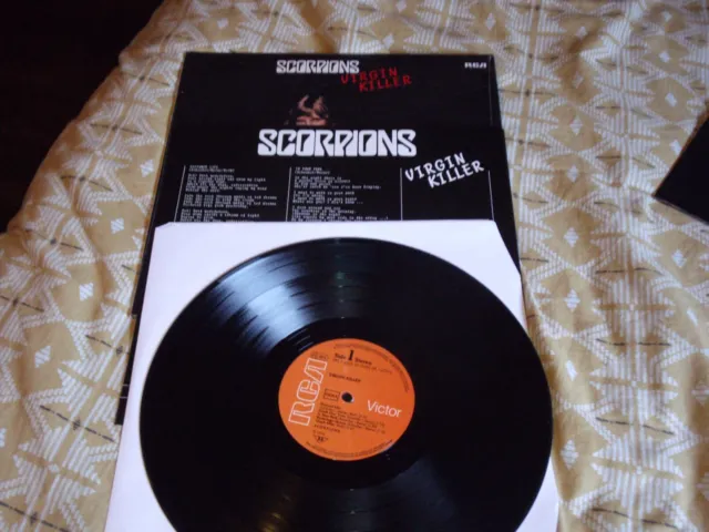 33T Vynil   Scorpions Virgin Killer Nude Cover Made In Germany