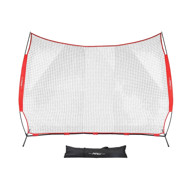 ZELUS Collapsible Barricade Backstop Net 12x9 ft, Net for Lacrosse, Baseball,...