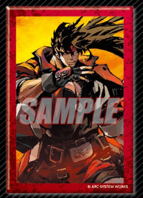 ARC SYSTEM WORKS 35th Anniversary Kuji Guilty Gear può distintivo Sol ...