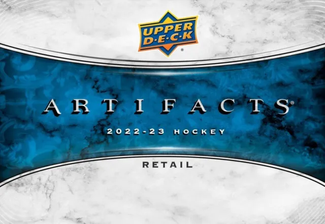 Artifacts 2022-23 Upper Deck Sealed Retail Hobby Box  24 Pack Box New Sealed