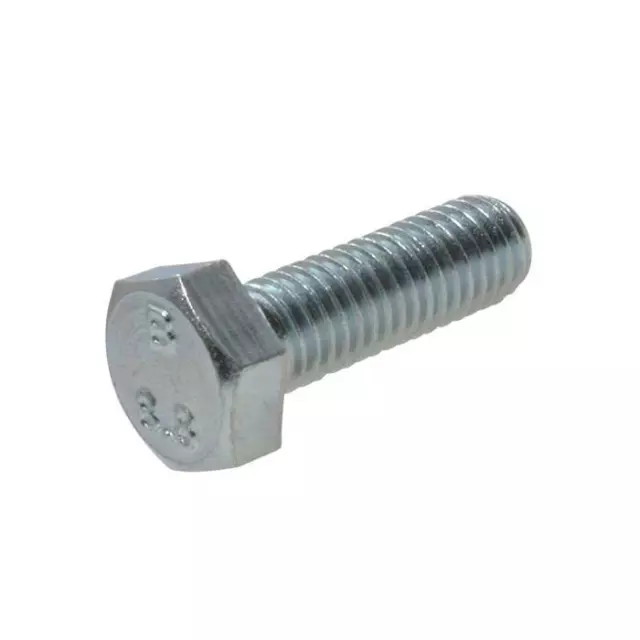 Pack Size 300 Zinc Plated Hex Bolt M12 (12mm) x 25mm Metric Coarse Class 8.8