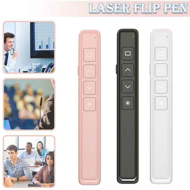 POWER POINT PRESENTATION Wireless USB PPT Presenter Laser Pointer ...
