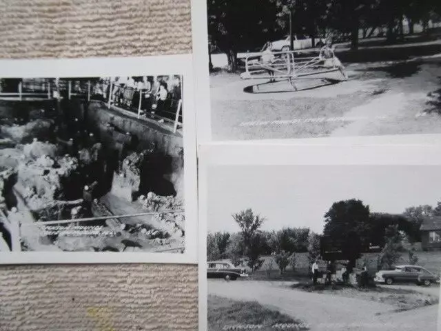 Nice Lot 10 Id'd. Vintage Photos, Dickson Mounds ILL. State Memorial, Archeology
