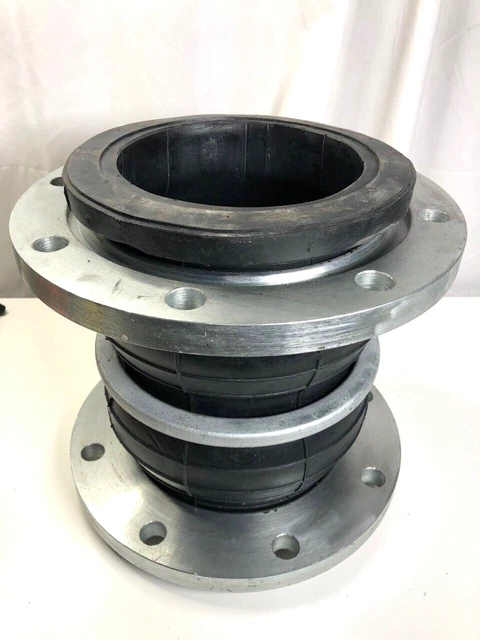 Flexonics 8"   200mm Rubber Expansion Joint - Approx 12" - 14" Length