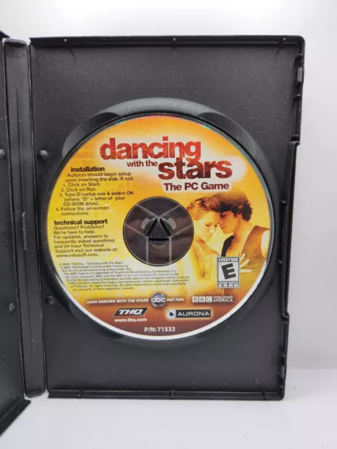 Dancing With the Stars PC CD-Rom 2008 Windows Game Disc Only