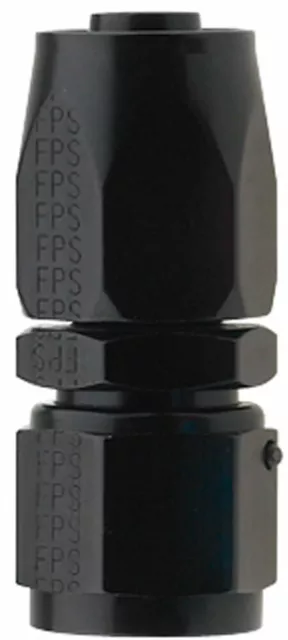 FRAGOLA 220116-BL Hose Fitting 16 AN Straight Pro Flow Black