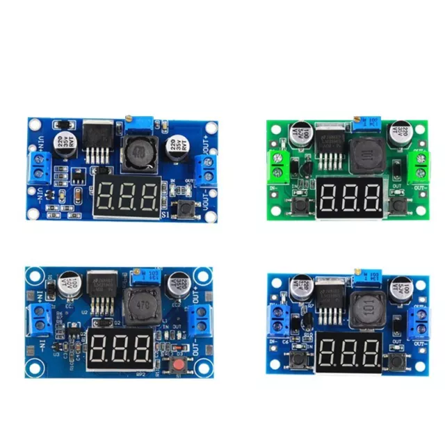 Buck Step-down LM2596 Power Converter Module DC 4.0~40 to 1.3-37V LED Voltmeter