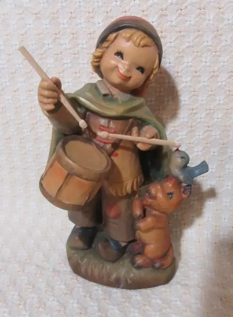 Anri Ferrandiz Wood Carved Annual Shepherd Drummer Boy 1979 SIGNED