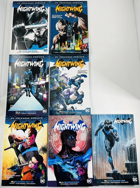 Nightwing Rebirth Vol 1-7 Complete Run Graphic Novel / Tpb's New  $123 Value