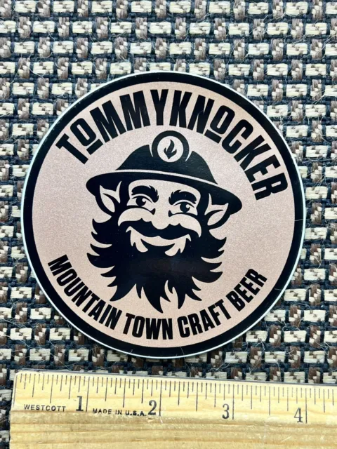 Idaho Springs TOMMYKNOCKER BREWERY BEER STICKER Colorado Brewing Water Bottle