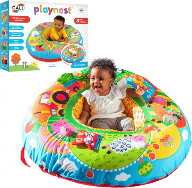 Galt Toys, Playnest - Farm, Sit Me Up Baby Seat, Ages 0 Months Plus