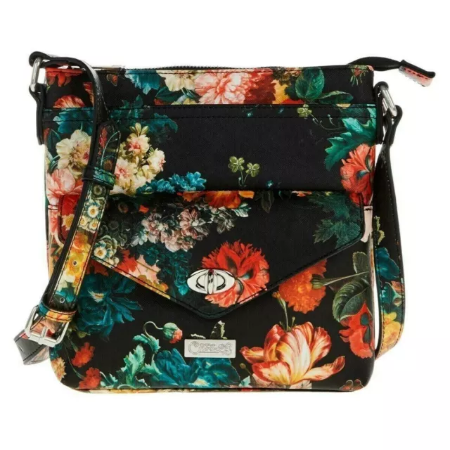 Carlos by Carlos Santana Crossbody with Touch Screen Phone Access - Floral