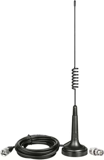 Antenna radio CB 27 MHz PL-259/BNC maschio per Cobra Midland Uniden Vehicle Car Truck