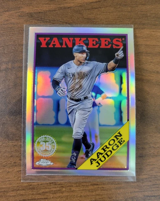 AARON JUDGE 2023 Topps Chrome 35th Anniversary Refractor 88BC1 NY