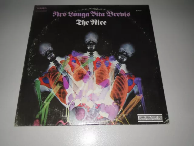 The Nice - Ars Longa Vita Brevis (LP ) VG / VG+ ~ 1973 Columbia ~ Keith Emerson