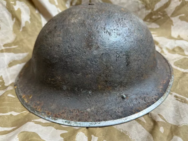 British Army Mk2 Brodie Helm - 2. Weltkrieg Kampfhelm - schönes Original
