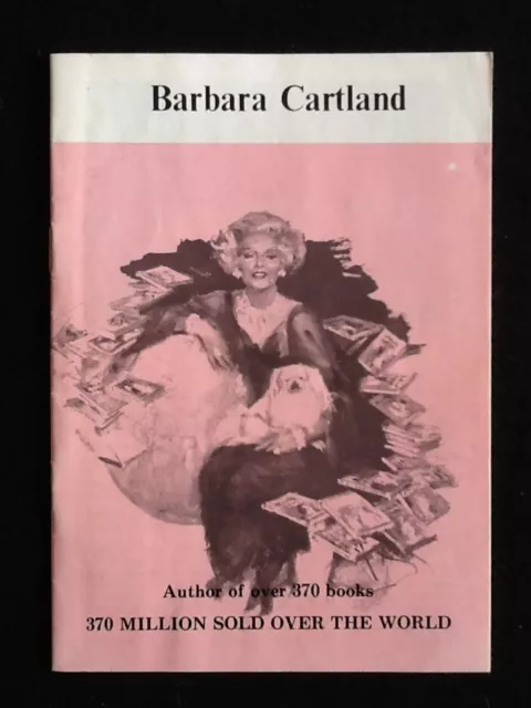 Ancien fascicule sur la vie de Barbara Cartland