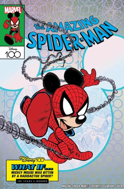 Amazing Spider-Man #35 Sciarrone Disney100 Variant Marvel Comics 2023