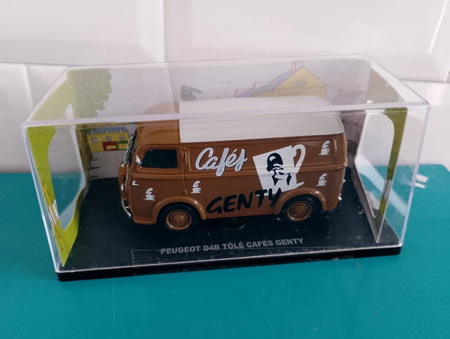 Eligor - 8 Petits Utilitaires Français Et Présentoir - Collection 1/43