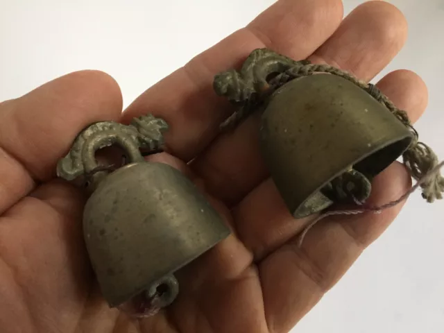 Antique bronze temple bell