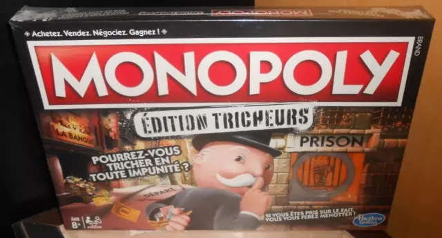 Jeu Monopoly édition tricheur - Tatouthèque
